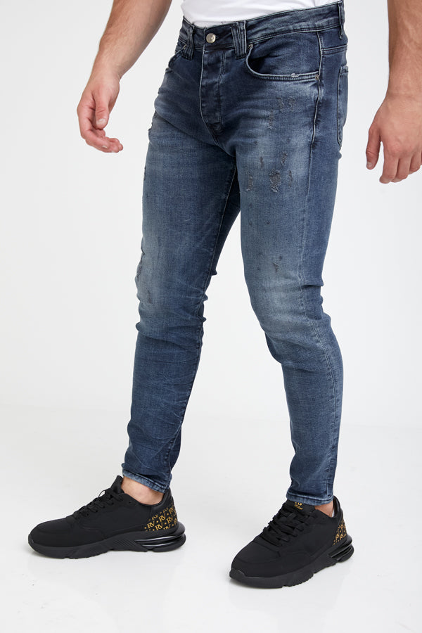 מכנסי ג'ינס RUBBED W JEANS Robertovino | רוברטו וינו.