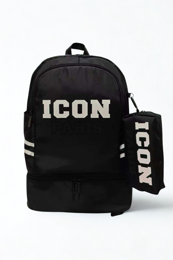 תיק גב עם נרתיק תואם ICON PARIS