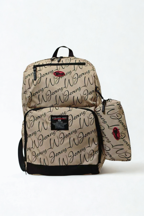 תיק גב עם נרתיק תואם W JEANS