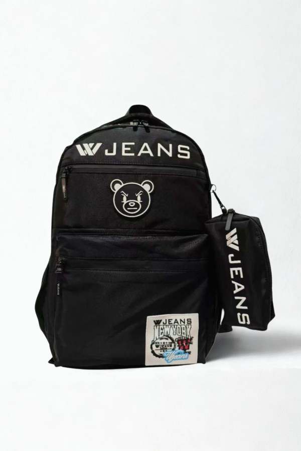 תיק גב עם נרתיק תואם W JEANS