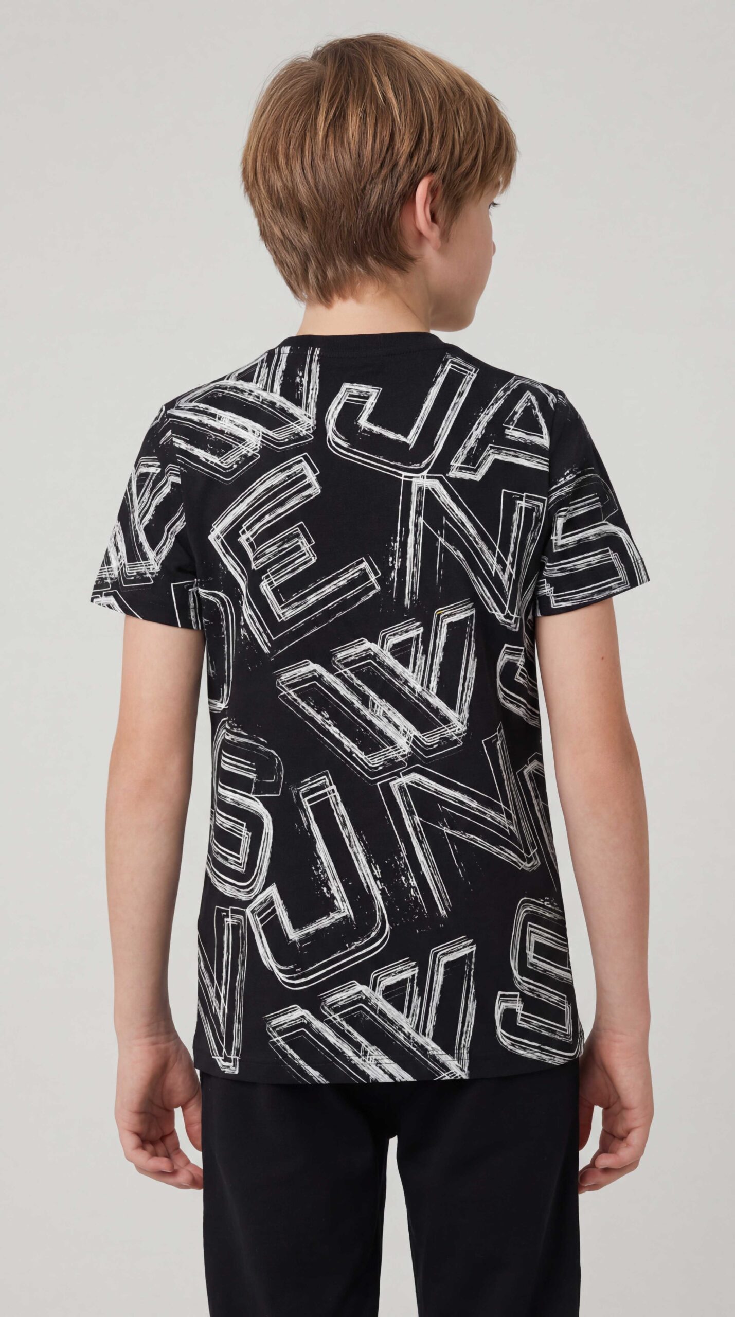 S26WJKT502 Black&White-Back